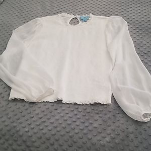 Lightweight off-white blouse